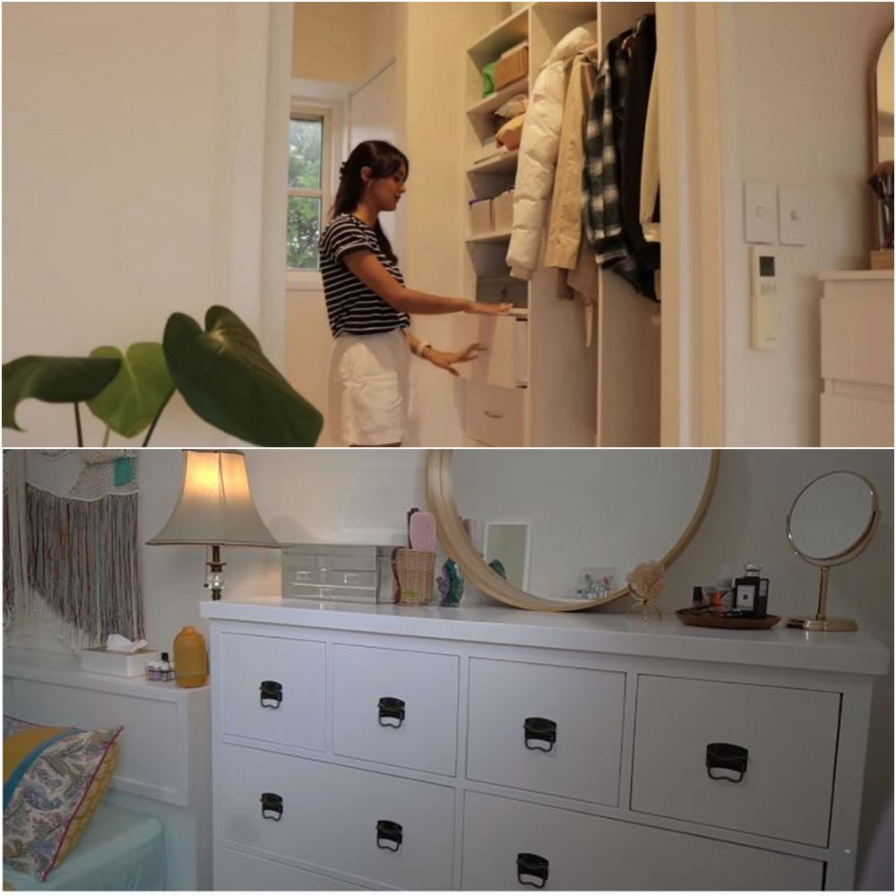 Minimalis, ini 9 beda potret kamar Amanda Rawles di Jakarta dan Sydney