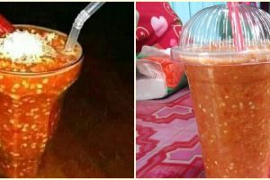 11 Potret kreasi minuman nyeleneh, ada jus cabai toping keju