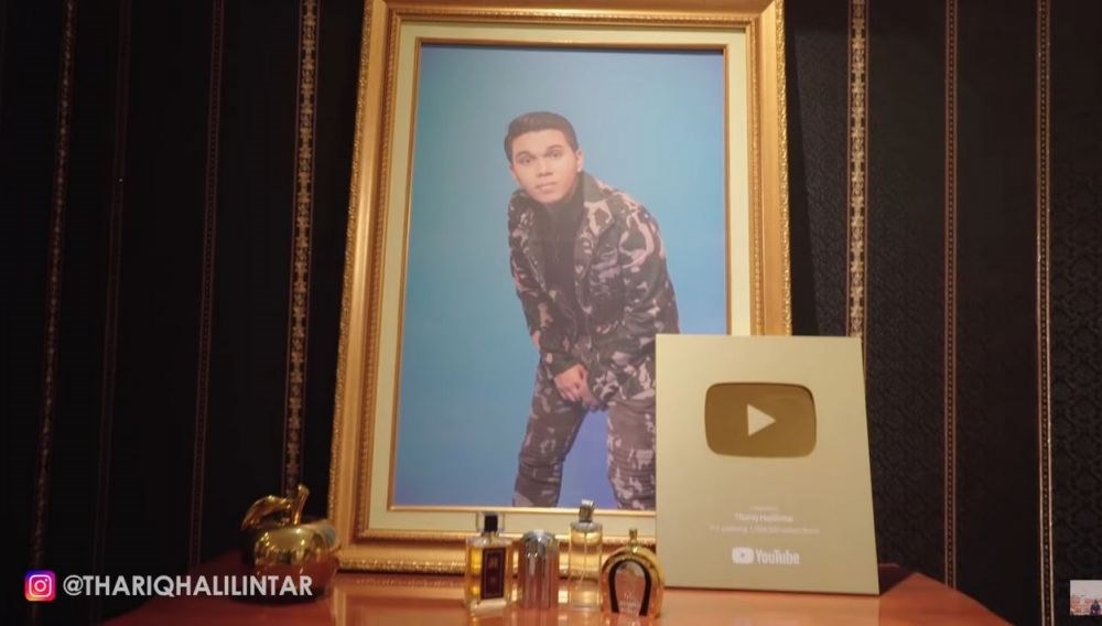 11 Potret kamar Thariq Halilintar, berkonsep modern klasik