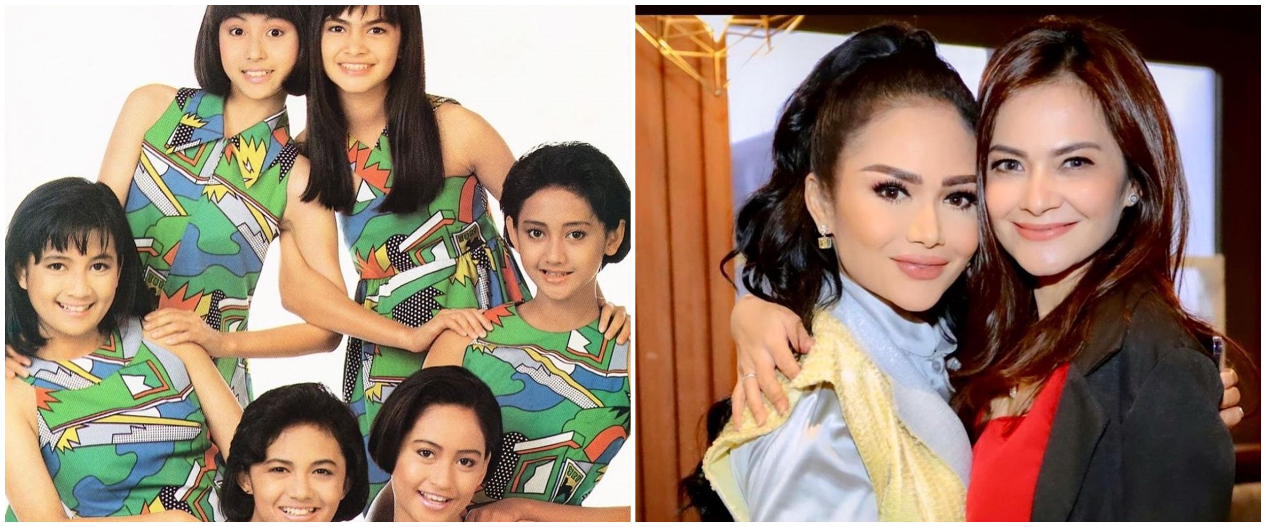 7 Potret Cut Tari dan KD dulu hingga kini, sahabat sejak jadi model