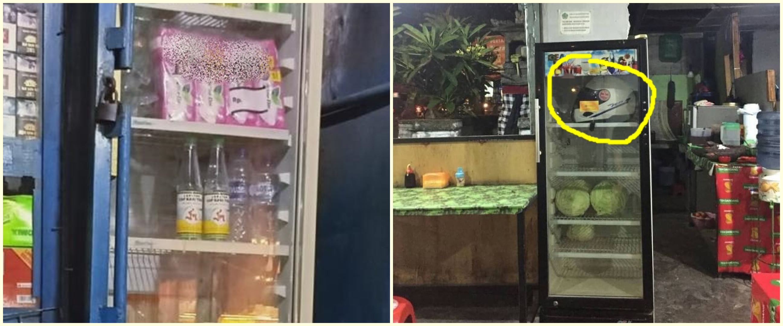 9 Potret isi kulkas di tempat belanja ini bikin ketawa geli