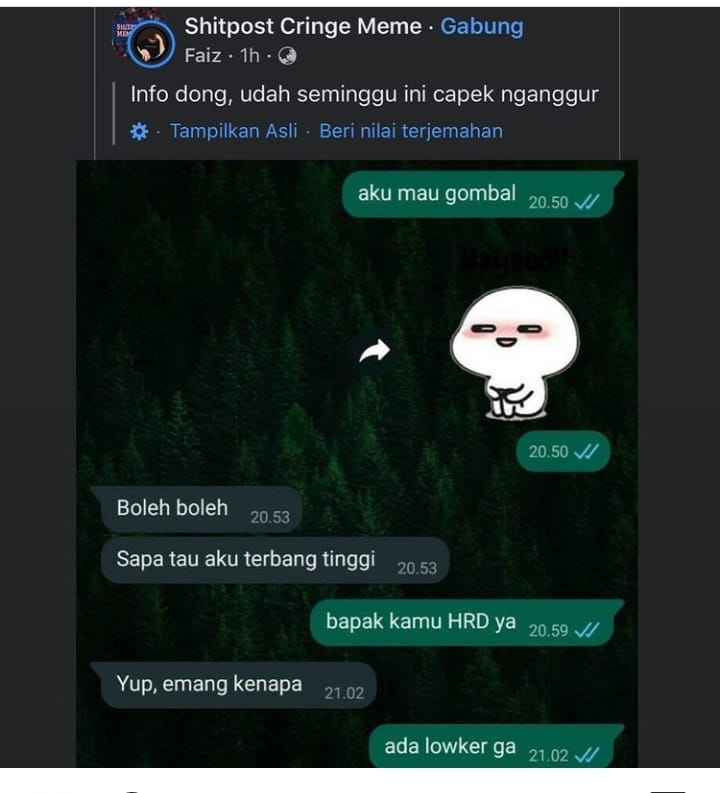 11 Chat lucu ogah digombalin ini endingnya bikin senyum kesel
