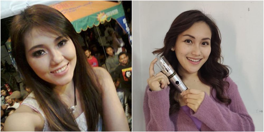 7 Wanita cantik ini sering disebut mirip Ayu Ting Ting, susah bedain
