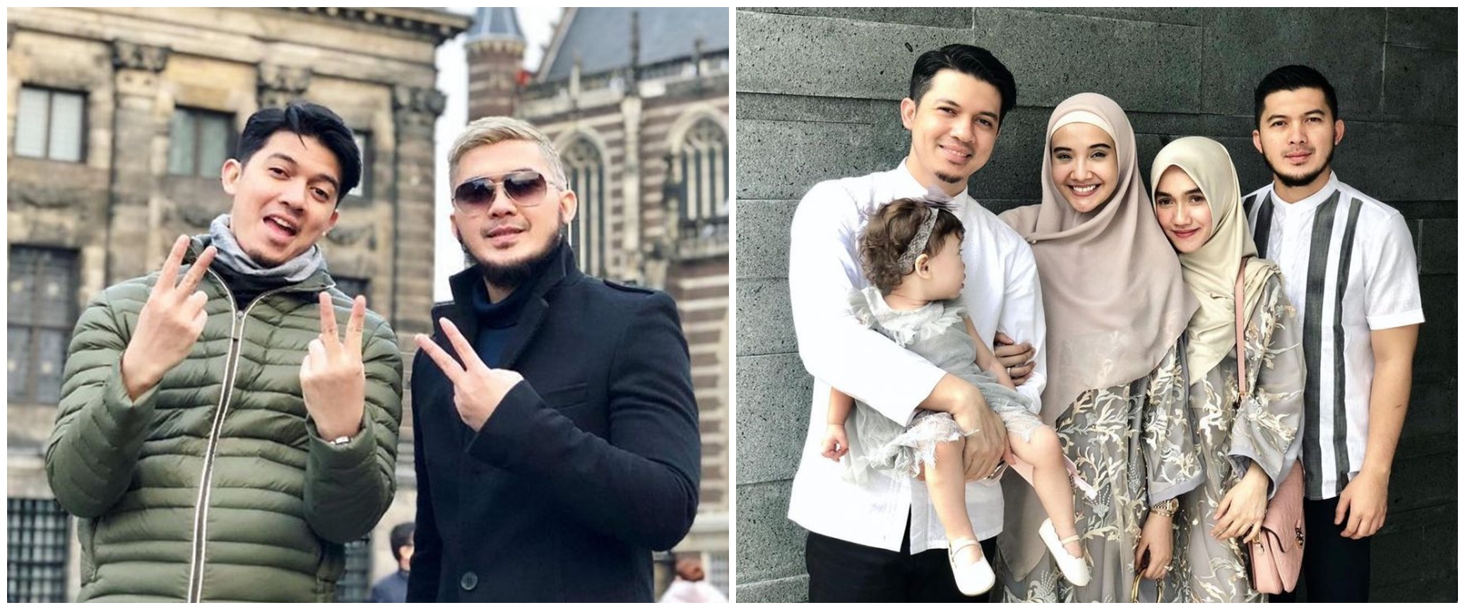 Sebelum berseteru, 9 potret kompak Irwansyah dan adiknya Hafiz Fatur