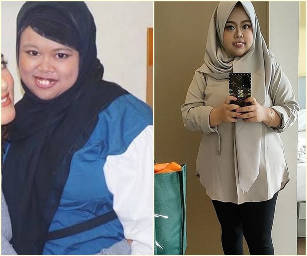 9 Potret dulu dan kini Kekeyi, kian glow up dan makin tirus