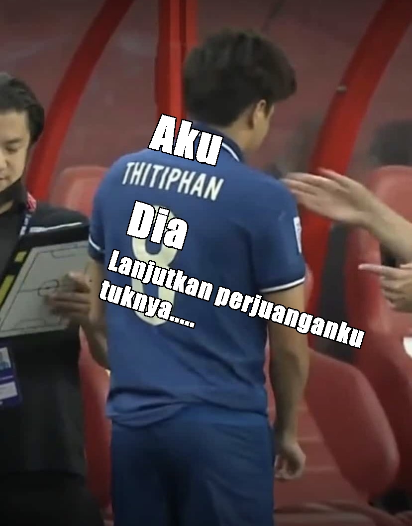 13 Meme lucu Thitiphan Puangchan di final Piala AFF 2020, menggelitik