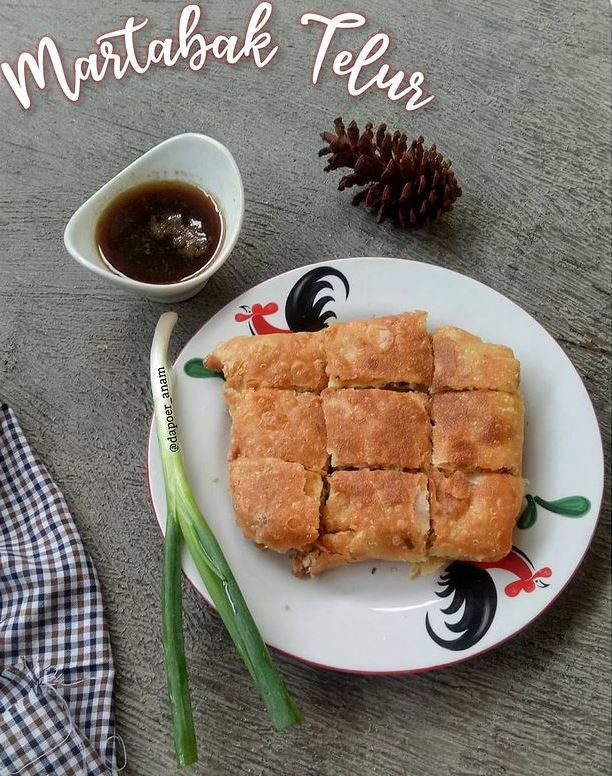 13 Cara membuat martabak telur tanpa daging, gurih dan isinya tebal