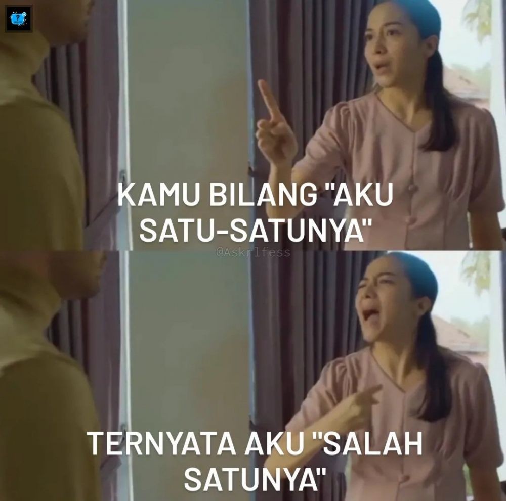 Bikin gagal emosi, ini 11 meme lucu pelesetan serial Layangan Putus