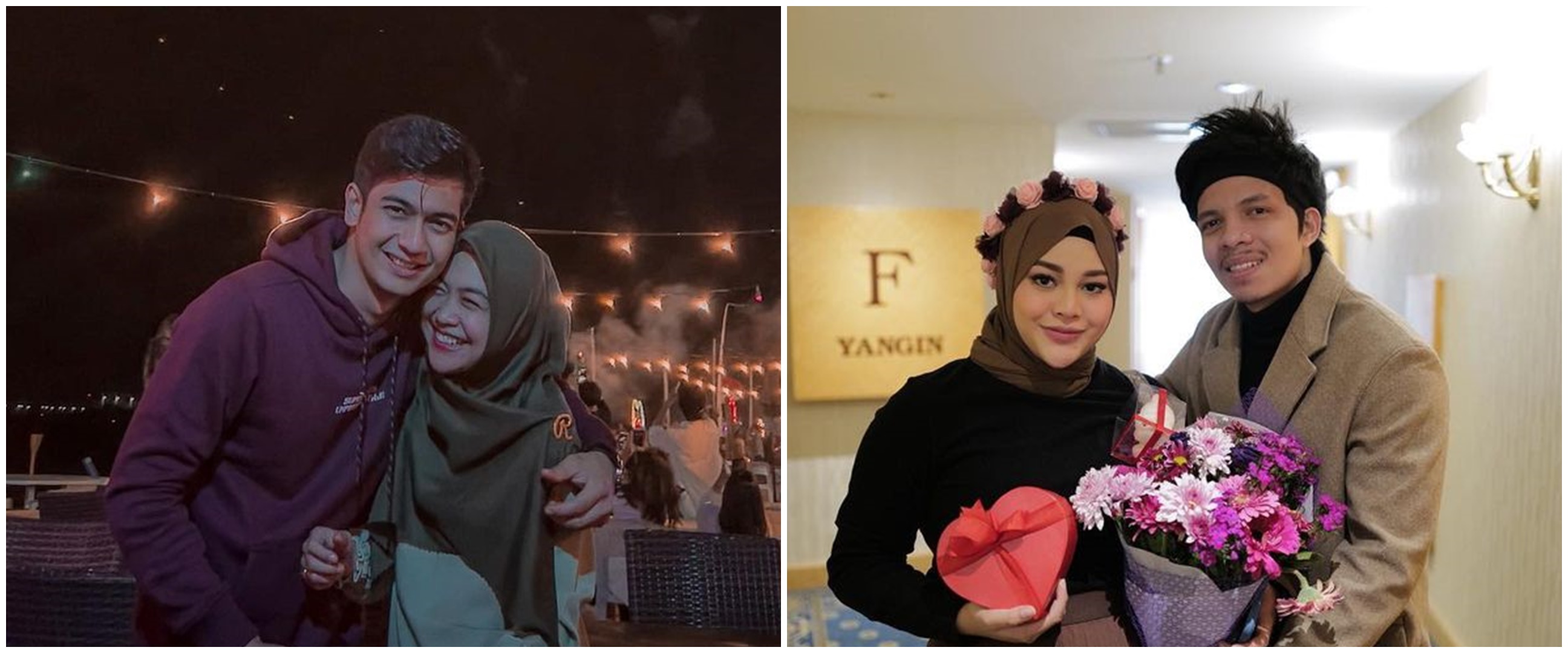 Momen 11 seleb rayakan tahun baru perdana sebagai pasangan suami istri