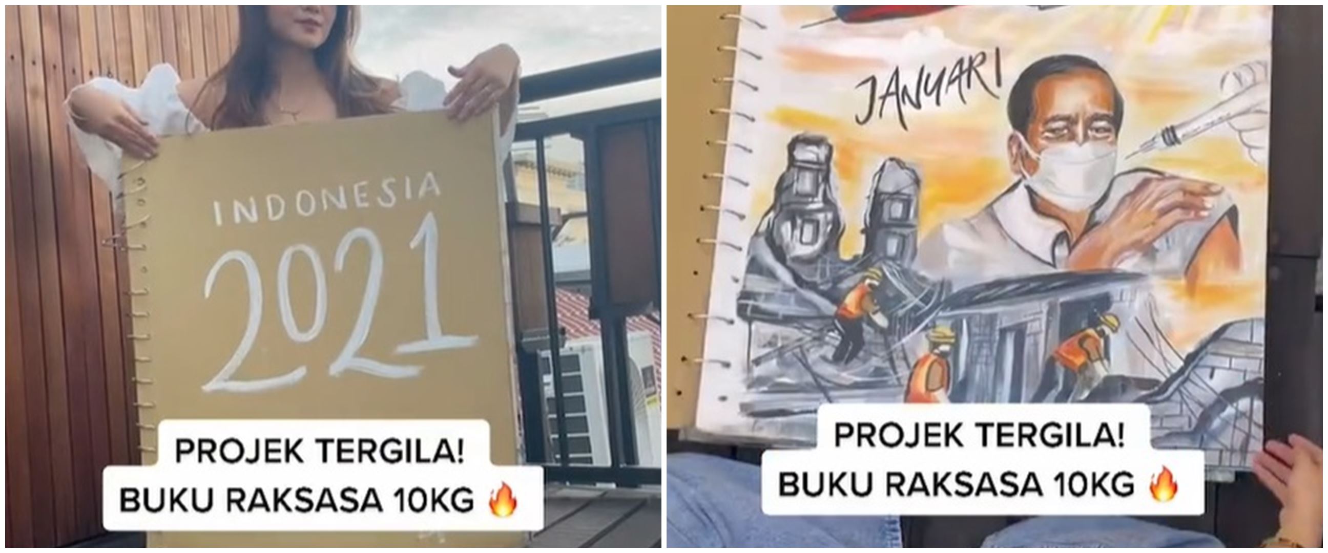 Kenang Vanessa Angel & Laura Anna lewat lukisan, aksi cewek ini dipuji