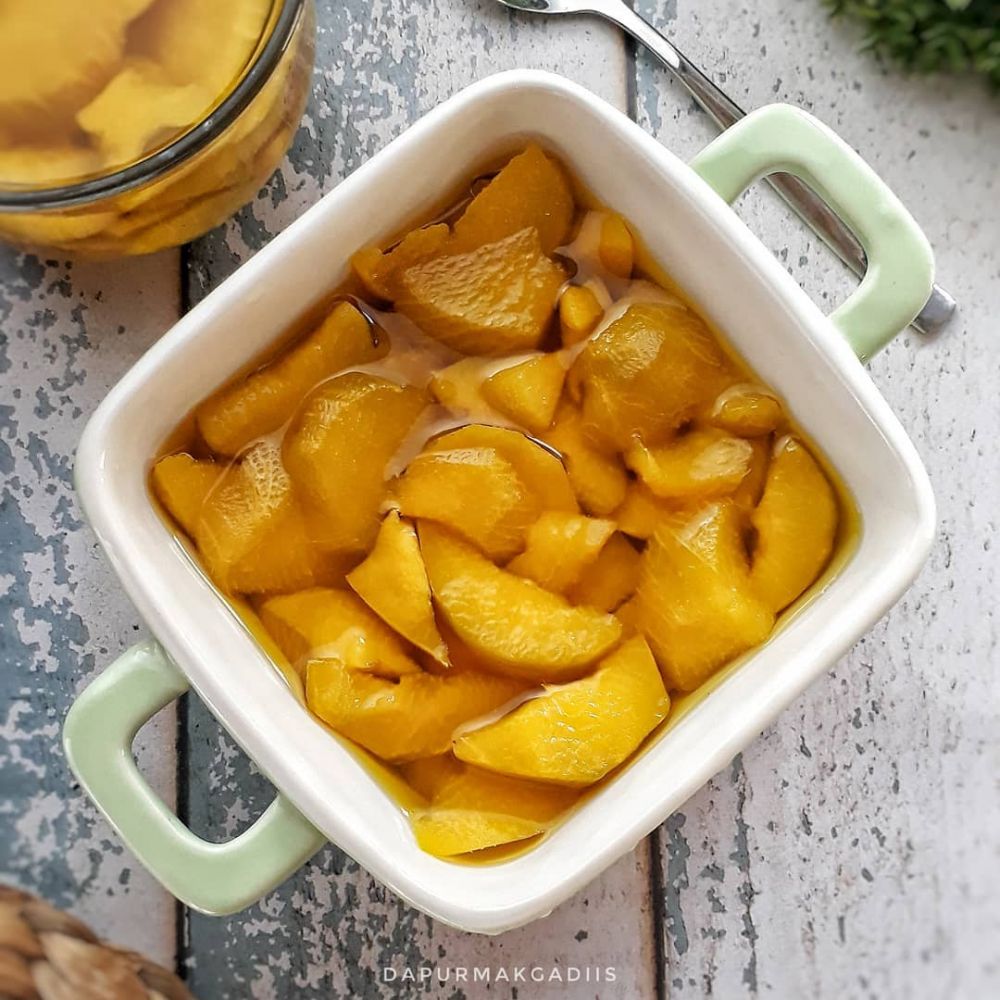 11 Cara membuat manisan kedondong, segar, renyah, dan antigagal