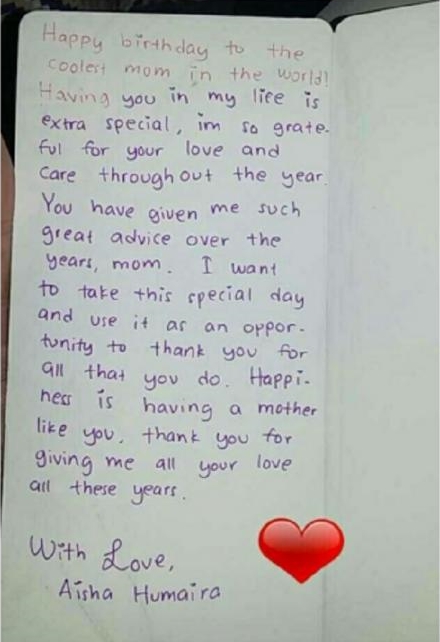 Kado terindah, isi tulisan tangan 10 anak seleb ini manis banget