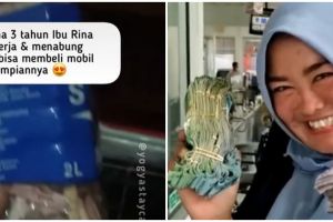 Nabung di botol selama 3 tahun, wanita ini wujudkan mimpi beli mobil