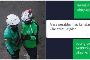 11 Chat lucu adu pantun driver ojek online, endingnya ngeselin