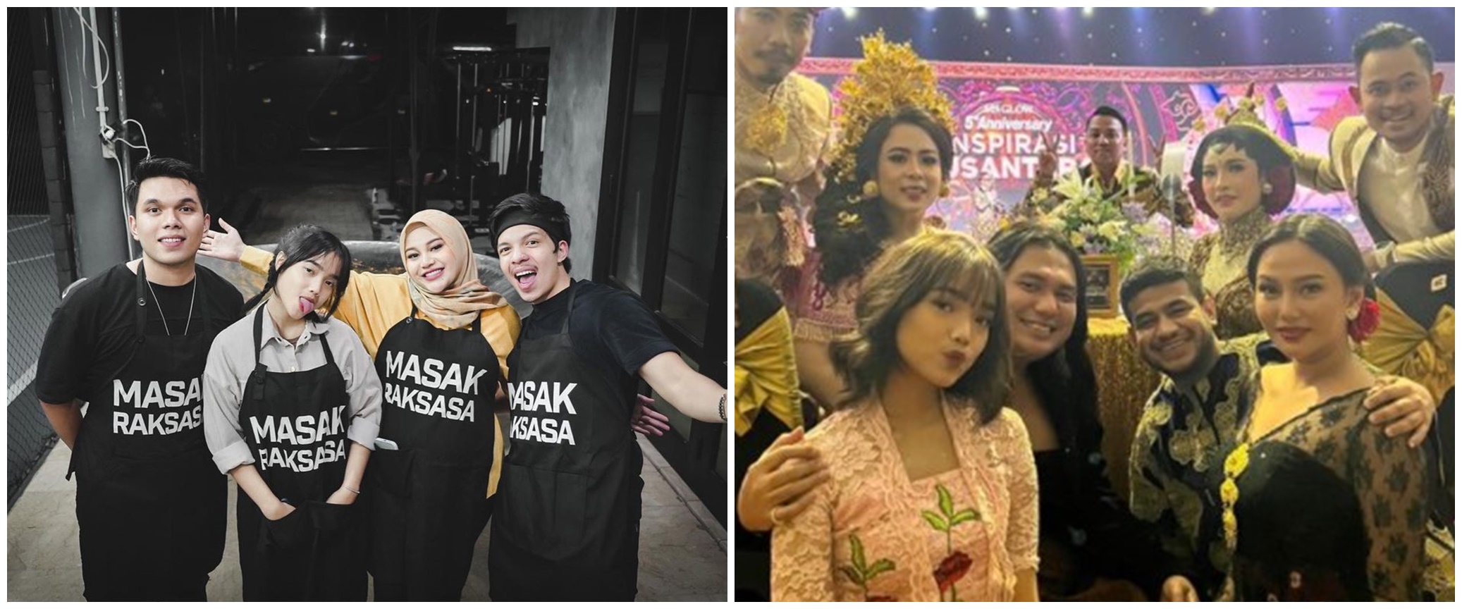 Potret kedekatan Fuji bareng 5 geng 'sultan', dijuluki rich aunty