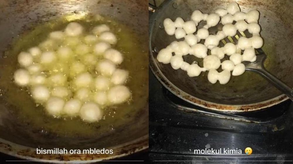 21 Potret tak terduga saat beli gorengan ini bikin senyum tipis