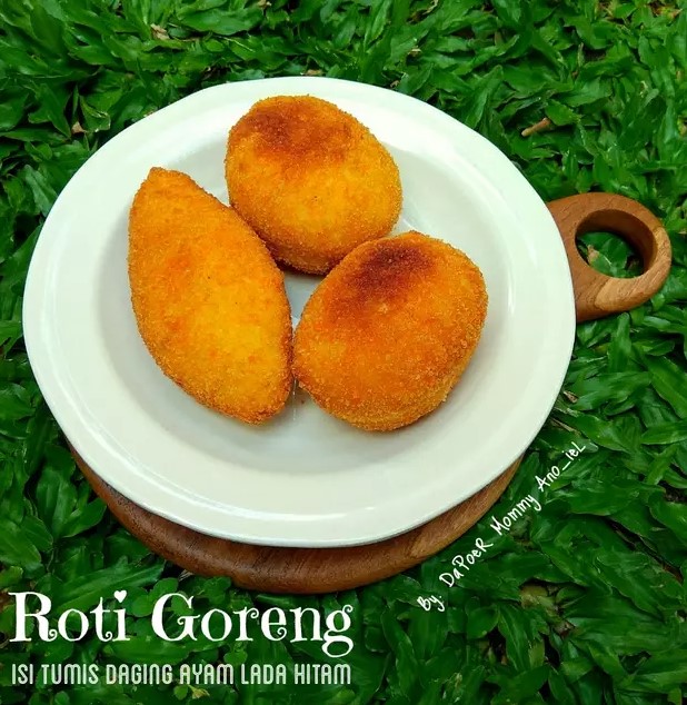 11 Cara membuat roti goreng ayam mengembang sempurna, empuk dan gurih