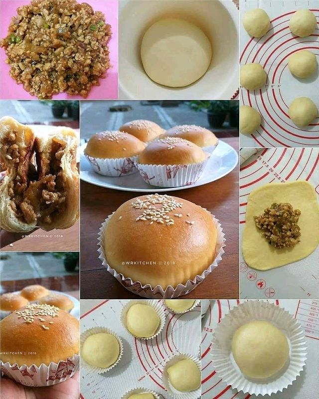 11 Cara membuat roti goreng ayam mengembang sempurna, empuk dan gurih