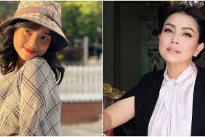 Momen pertemuan Fuji dan Mayangsari, parasnya disorot