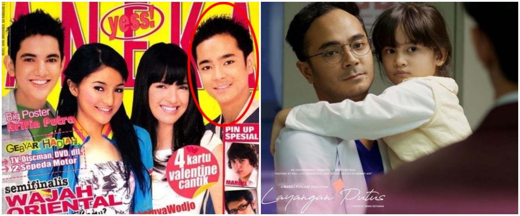 Sahabat Kinan di Layangan Putus ini mantan cover boy, ini 11 potretnya