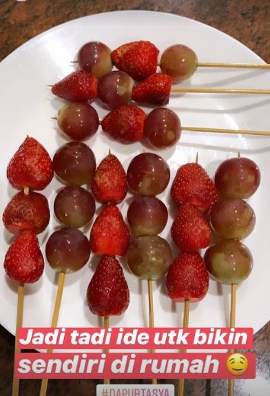 7 Trik Tasya Kamila bikin tanghulu, antigagal dan gampang ditiru