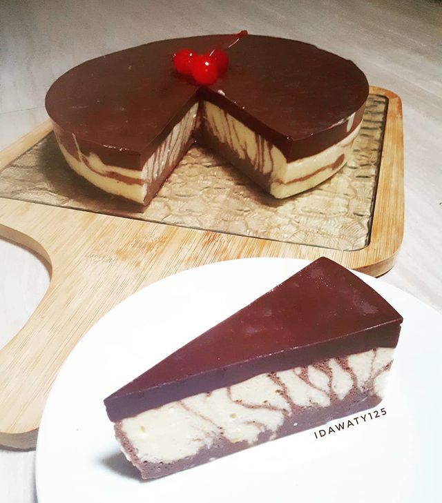 11 Cara membuat puding zebra, simpel, lembut, dan segar