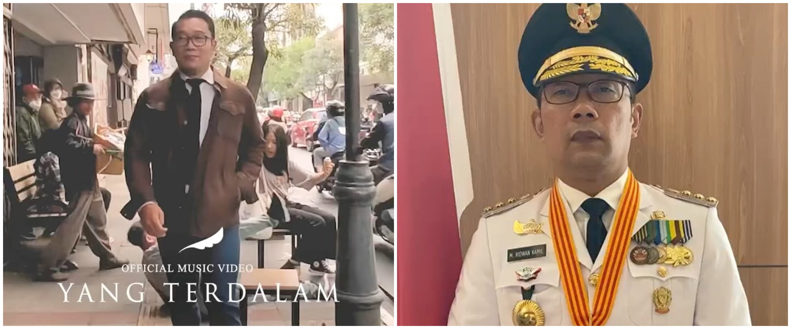 Parodikan klip Noah 'Yang Terdalam', gaya Ridwan Kamil bikin ngakak