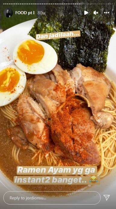 9 Masakan serba mi ala Jordi Onsu, simpel dan menggugah selera