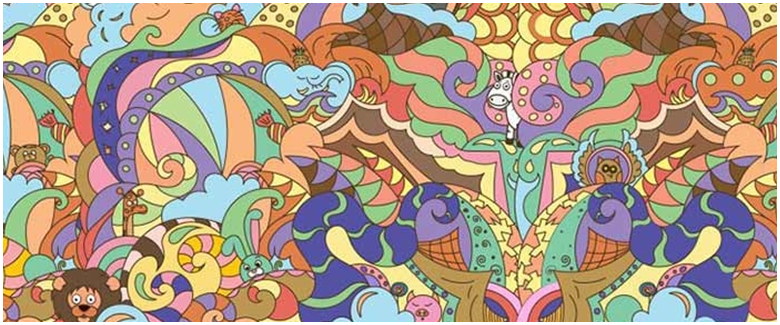 Cek kepribadianmu lewat gambar ini, hewan apa yang pertama kamu lihat?