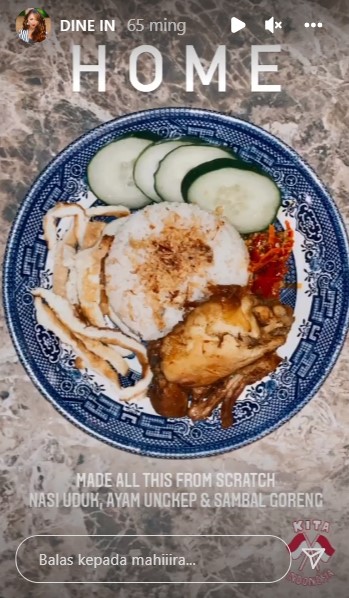 7 Masakan Indonesia ala Mahira anak Adipura, bukti jago masak