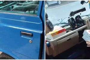 Tampak biasa, potret interior mobil carry ini canggih abis