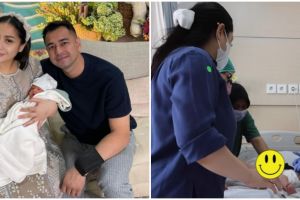 Usia 1 bulan, ini 9 momen Rayyanza Malik Ahmad disunat