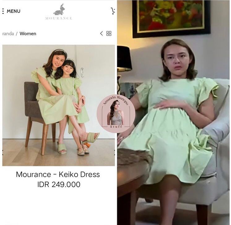 9 Outfit Amanda Manopo di sinetron ini ditaksir di bawah Rp 500 ribu