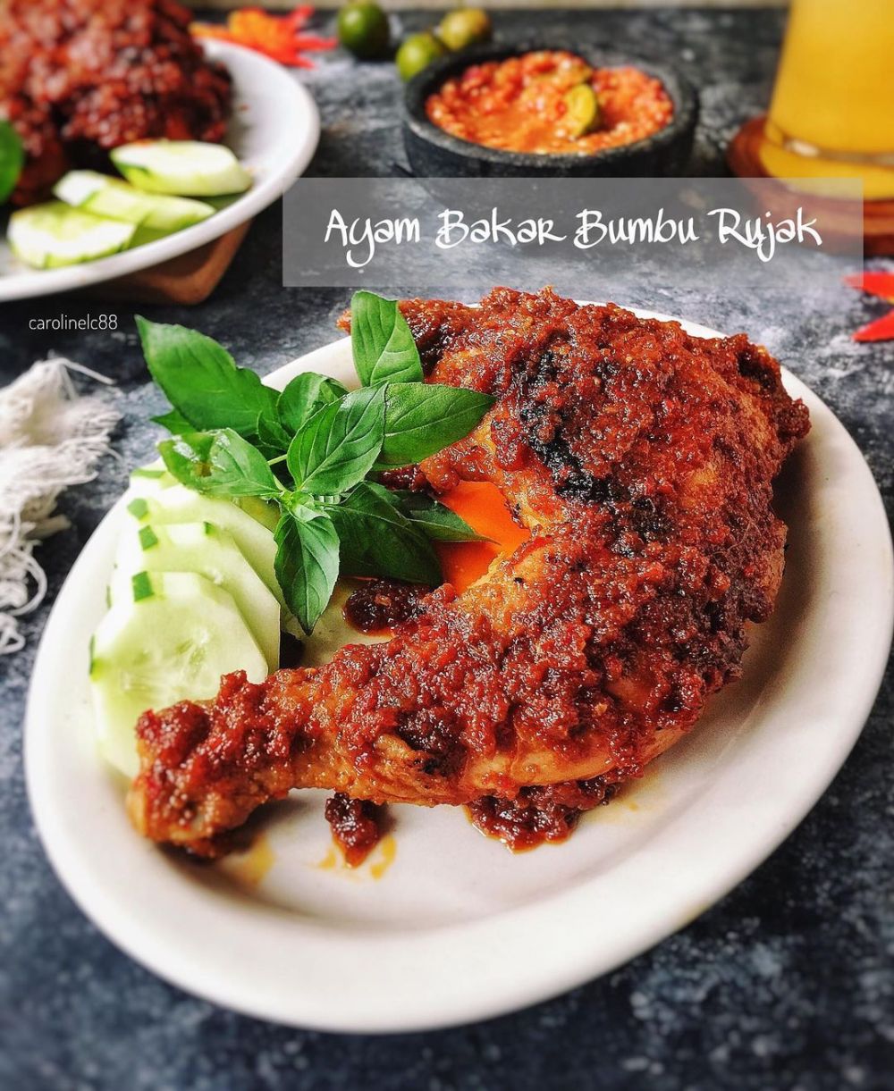 15 Resep ayam bakar bumbu rujak, lezat dan bikin nagih