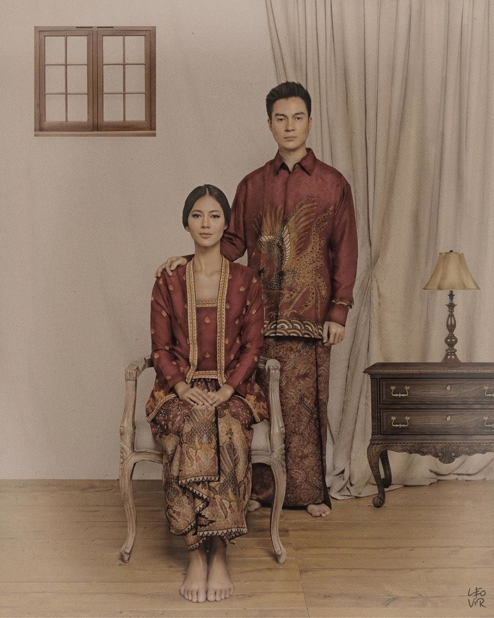 Potret 9 pesinetron prewedding adat Jawa, ada ibu Andin 'Ikatan Cinta'