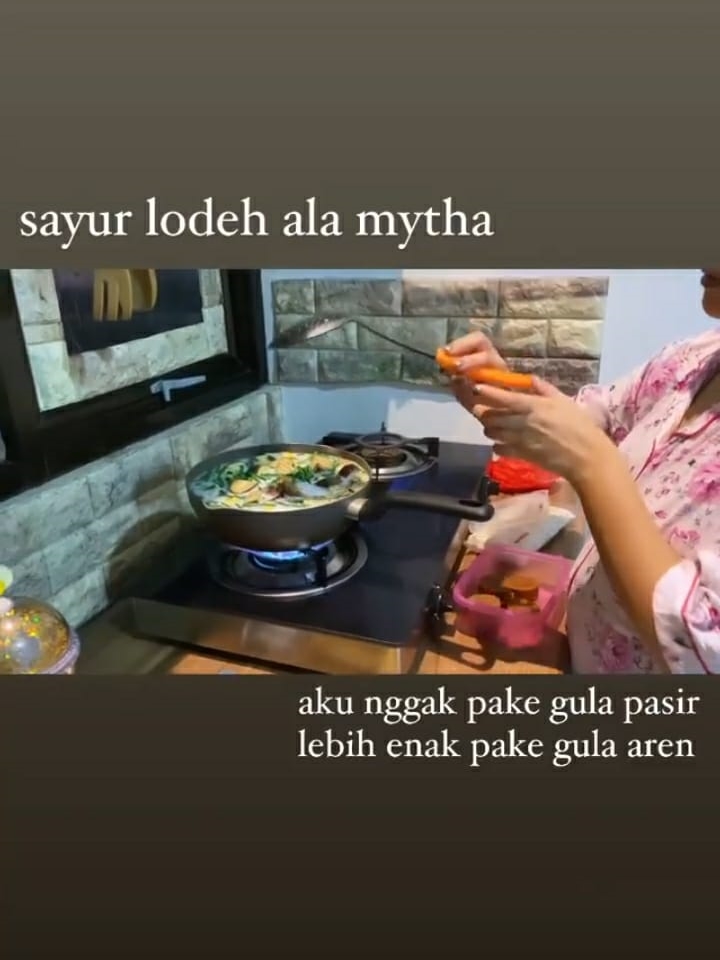 Menu sayur ala 13 penyanyi wanita, buatan Ashanty simpel tanpa dimasak