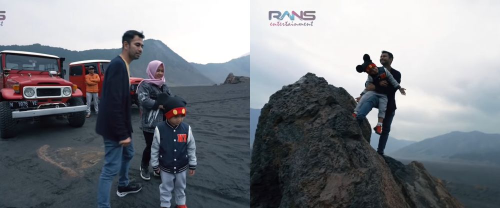 Momen 7 seleb liburan bareng anak di Bromo, BCL & Noah praktik memasak