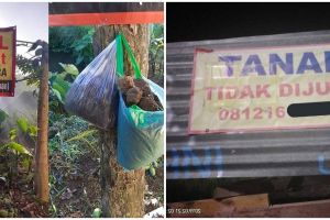 11 Pengumuman lucu orang jual tanah ini auto bikin senyum lebar