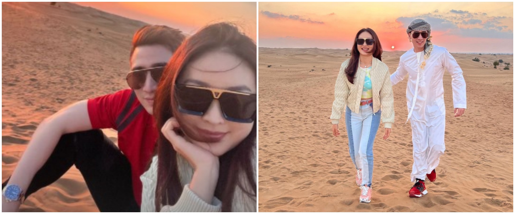 Didoakan CLBK, ini 11 momen Verrell & Natasha Wilona liburan di Dubai
