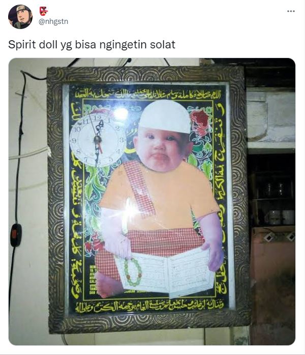 15 Cuitan kocak spirit doll warganet ini bikin cekikikan