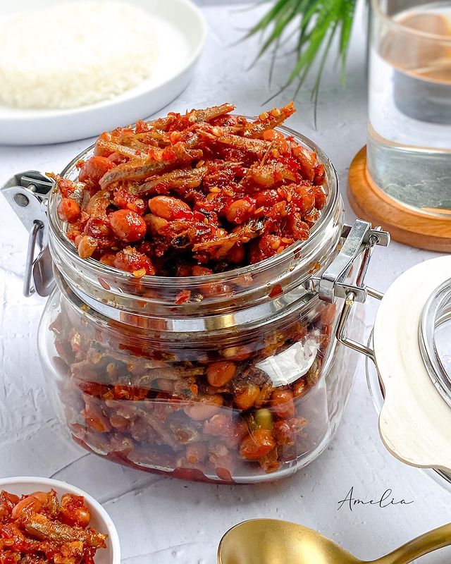 17 Resep aneka sambal teri, lezat, praktis, dan ekonomis