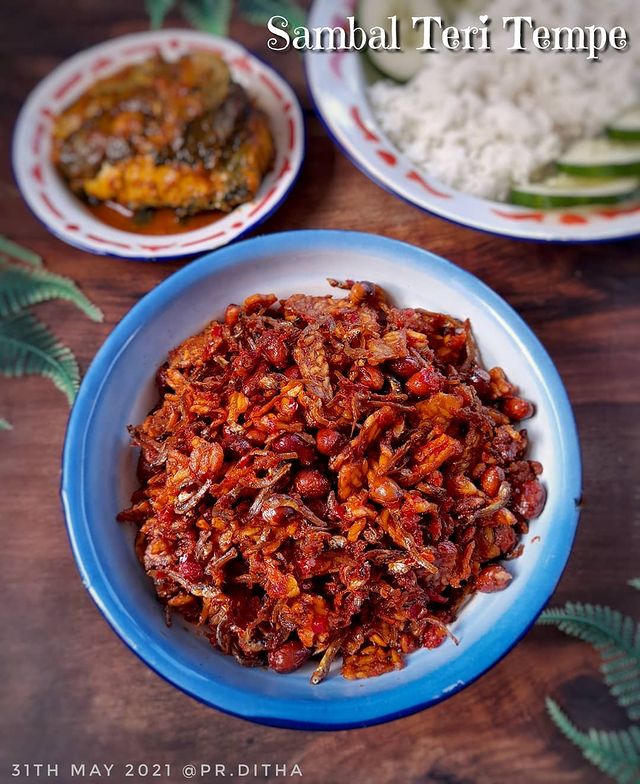 17 Resep aneka sambal teri, lezat, praktis, dan ekonomis