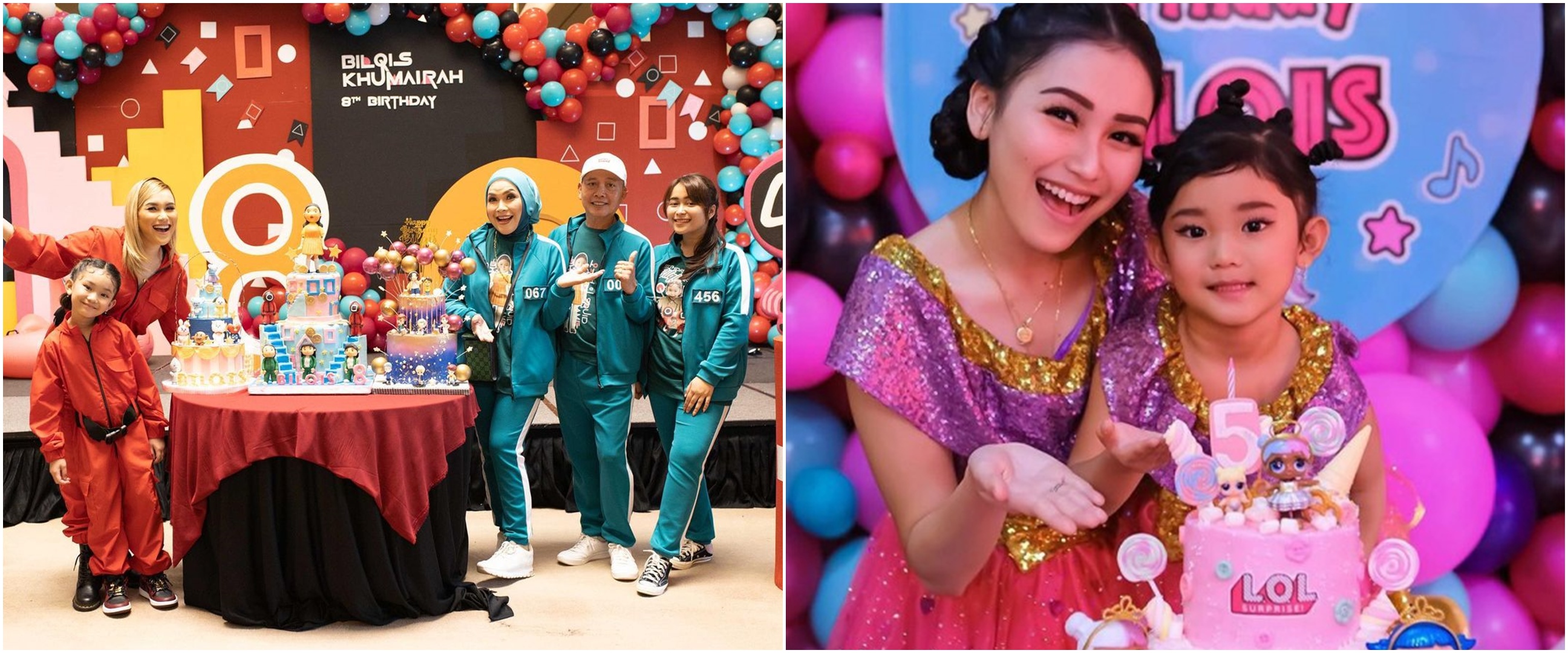 Mewah, 11 potret ultah Bilqis anak Ayu Ting Ting dari tahun ke tahun