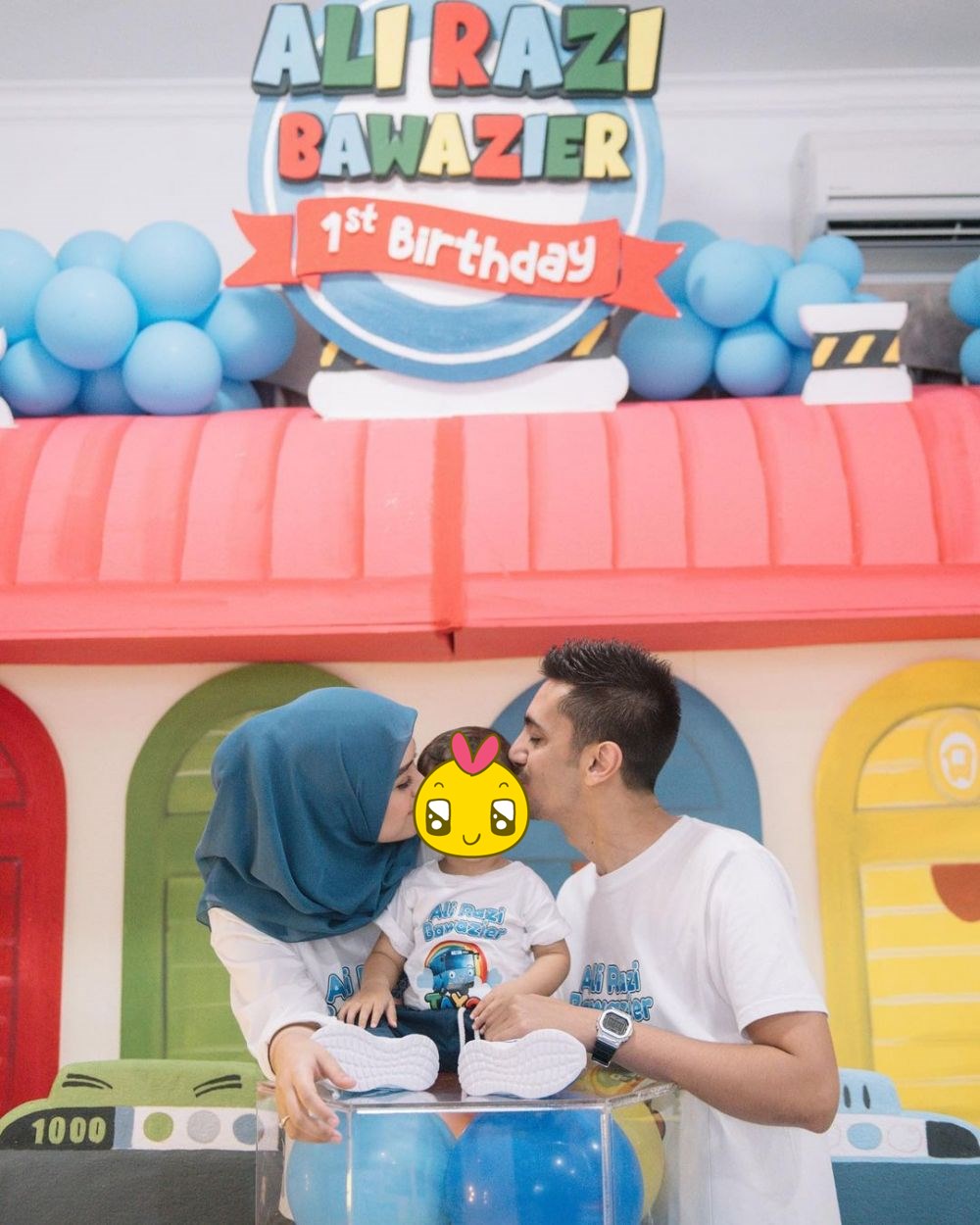 Ceria bertema Tayo, ini 9 momen ulang tahun anak Vebby Palwinta