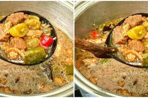 Resep asem-asem daging rumahan dengan kuah menyegarkan