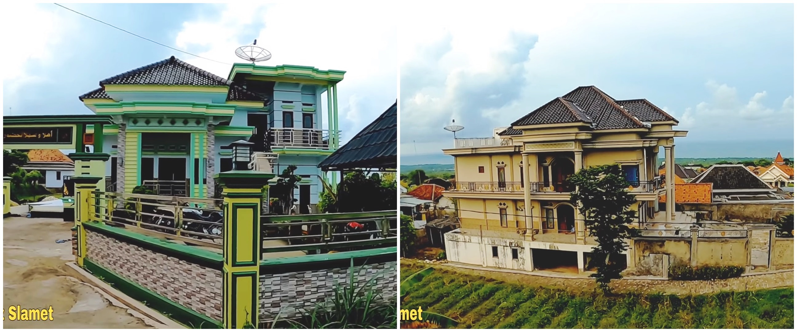 9 Potret pemukiman TKI Arab Saudi di Madura, berjajar rumah mewah