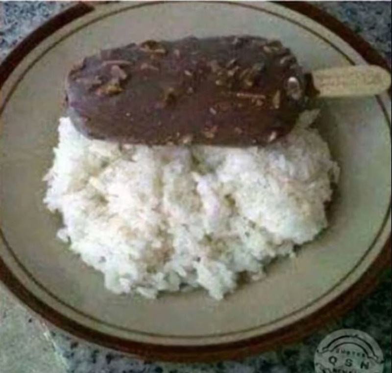 potret lucu yang penting makan nasi berbagai sumber