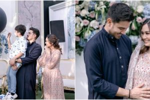 9 Momen syukuran kehamilan Faradilla Yoshi, umumkan jenis kelamin anak