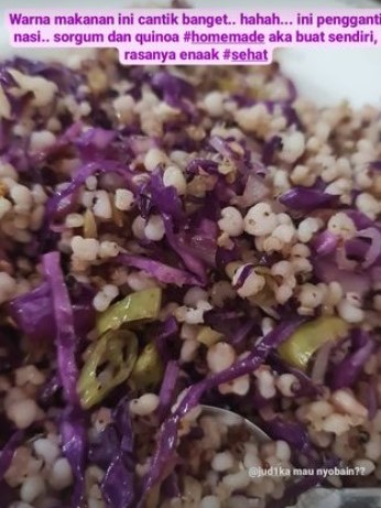 9 Cara Duma Riris istri Judika masak makanan sehat, aman buat anemia