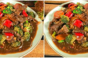 Resep cah brokoli daging sapi empuk ala restoran ini mudah dibuat